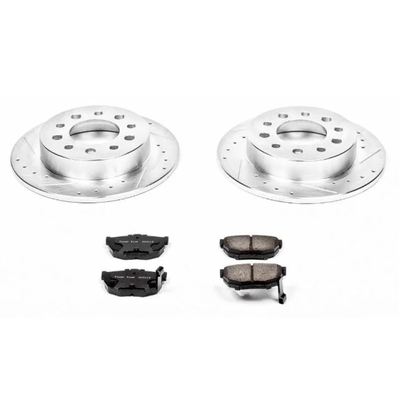 PowerStop Z23 Evolution Sport Rear Brake Kit fits 2003-2008 Hyundai Tiburon - Main Product View