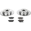 Load image into Gallery viewer, PowerStop Z23 Evolution Sport Rear Brake Kit fits 2006-2014 Honda Ridgeline - Main Product View