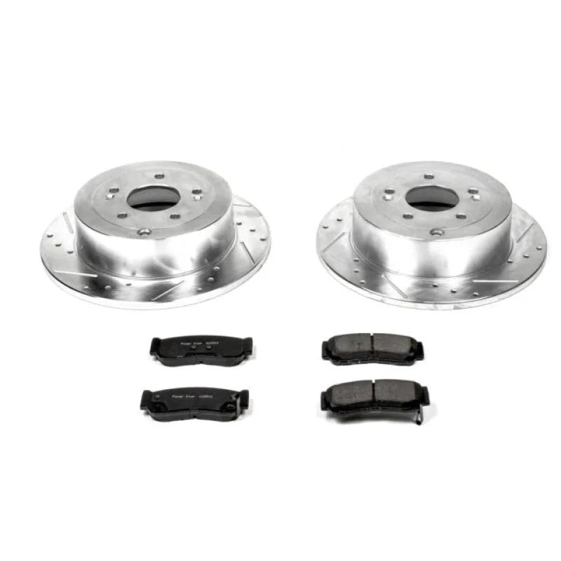 PowerStop Z23 Evolution Sport Rear Brake Kit fits 2007-2009 Hyundai Santa Fe Gls - Main Product View