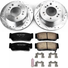Load image into Gallery viewer, PowerStop Z23 Evolution Sport Rear Brake Kit fits 2007-2009 Kia Sorento - Main Product View