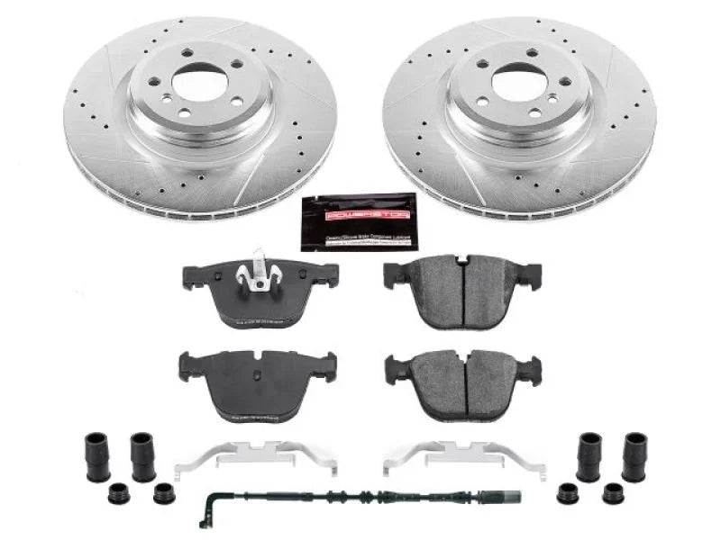 PowerStop Z23 Evolution Sport Rear Brake Kit fits 2009 2010 BMW 750LI / 2009 2010 BMW 750I - Main Product View