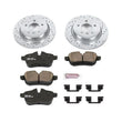 Load image into Gallery viewer, PowerStop Z23 Evolution Sport Rear Brake Kit fits BMW Z4 / 2009-2010 BMW Z4 SDRIVE30I - Main Product View