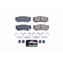 Load image into Gallery viewer, PowerStop Z23 Evolution Sport Rear Brake Pads w/Hardware fits 2007-2009 Hyundai Santa Fe Gls - Main Product View