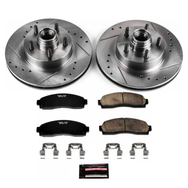 PowerStop Z23 Front Brake Kit fits 2003-2005 Ford Ranger Edge / 2005-2007 Ford Ranger Stx / 2006-2009 Ford Ranger SPORT / ...