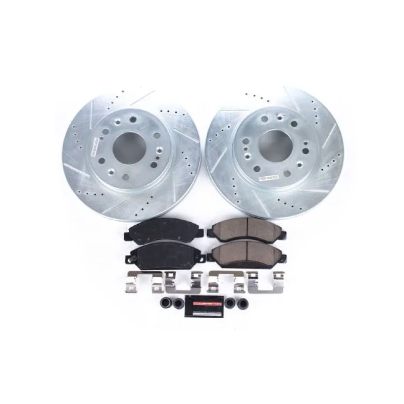 PowerStop Z23 Front Brake Kit fits 2007 2008 Cadillac Escalade / 2008 Cadillac Escalade PLATINUM / 2007 2008 Cadillac Esca...