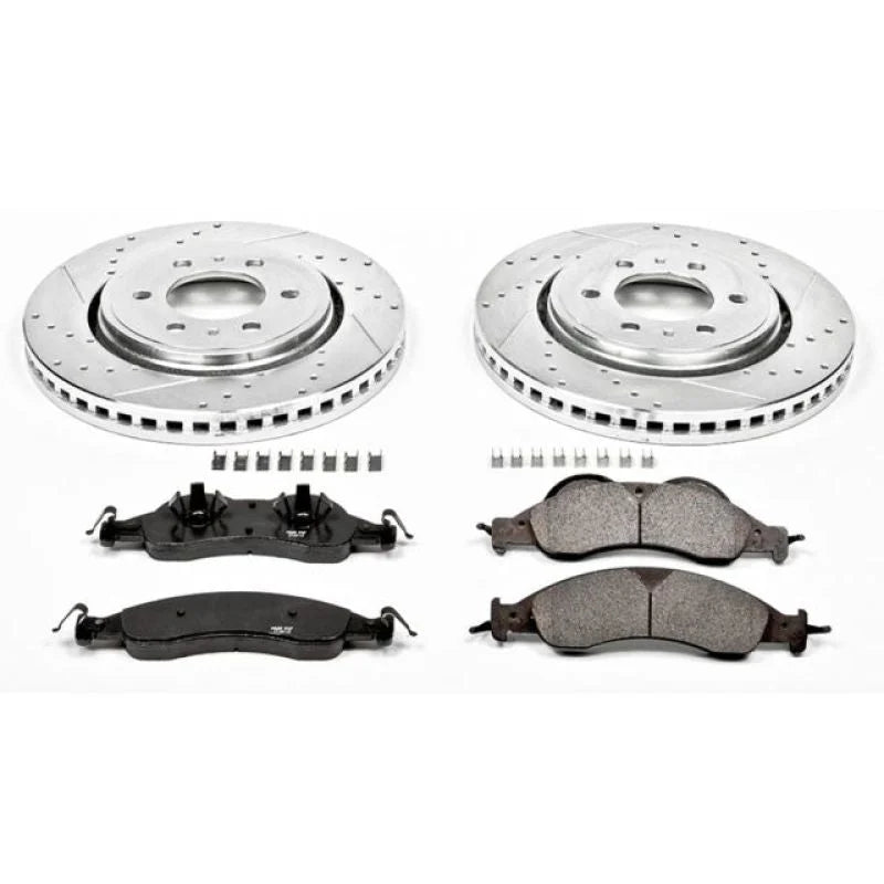 PowerStop Z23 Front Brake Kit fits 2007-2009 Ford Expedition / 2008-2009 Ford Expedition EL KING RANCH / 2007-2009 Ford Ex...