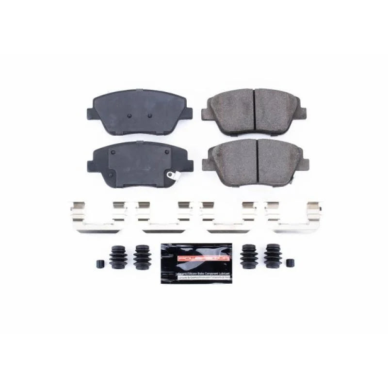 PowerStop Z23 Front Brake Pads w/Hardware fits Hyundai Sonata / 2011-2014 Hyundai Sonata Gls / 2011-2015 Hyundai Sonata Hy...