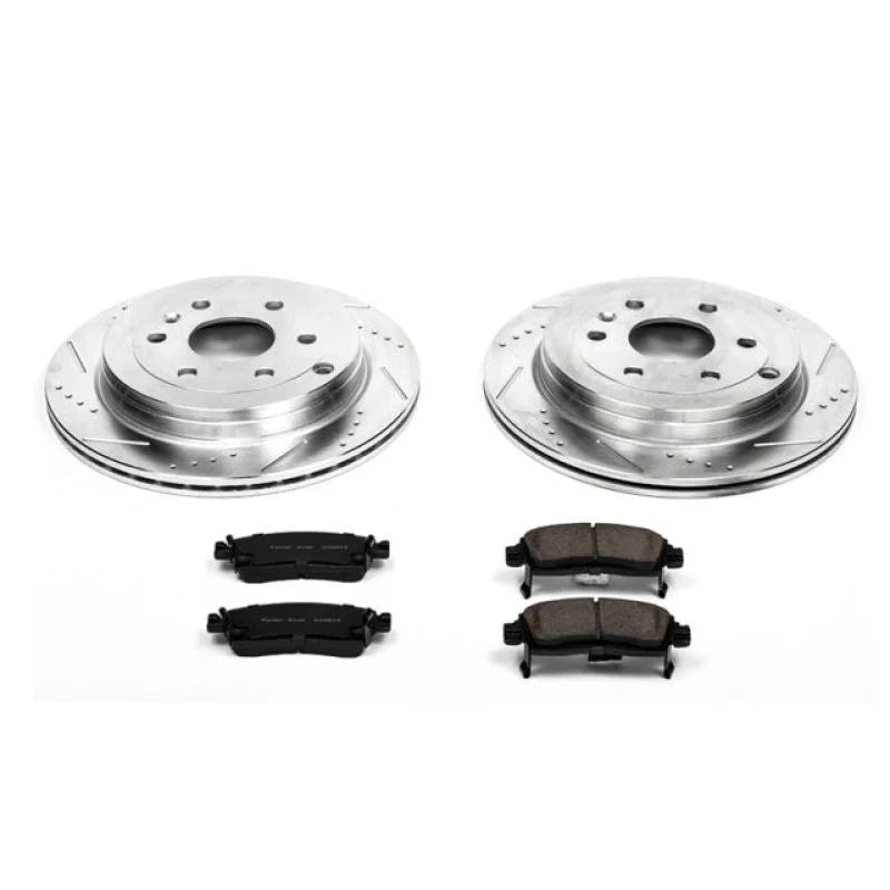 PowerStop Z23 Rear Brake Kit fits 2012 Buick Enclave / 2008-2011 Buick Enclave CX / 2014-2017 Buick Enclave Convenience / ...