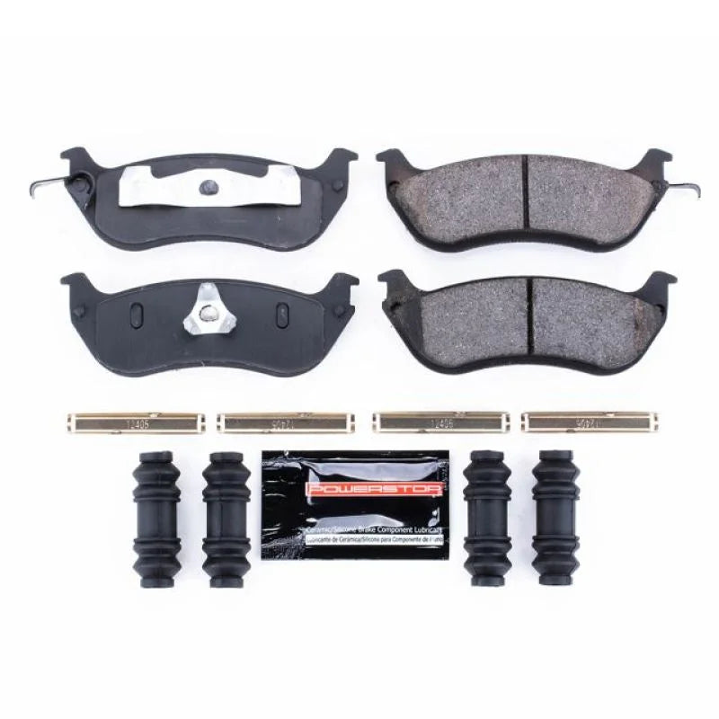 PowerStop Z23 Rear Brake Pads w/Hardware fits 1996-2002 Ford Crown Victoria / 1996-2002 Lincoln Town Car / 1996-2002 Mercu...