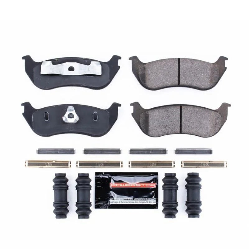 PowerStop Z23 Rear Brake Pads w/Hardware fits 1996-2002 Ford Crown Victoria / 2002-2005 Ford Explorer Eddie / 2004 2005 Fo...