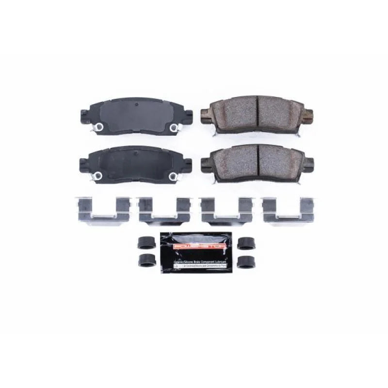 PowerStop Z23 Rear Brake Pads w/Hardware fits 2012 Buick Enclave / 2008-2011 Buick Enclave CX / 2014-2017 Buick Enclave Co...