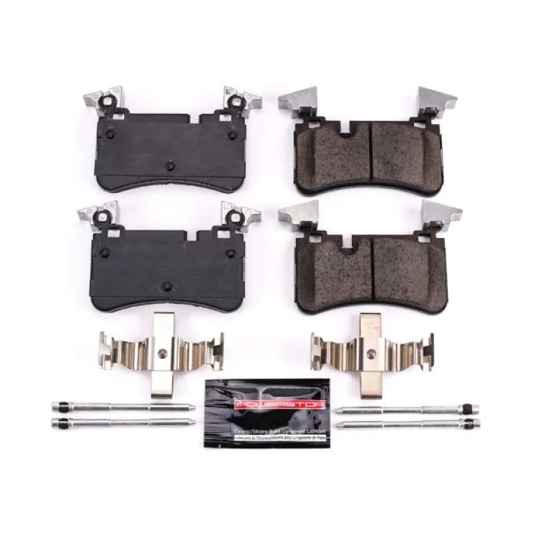 PowerStop Z23 Rear Brake Pads w/Hardware fits 63 Mercedes-Benz C63 / 2008-2013 Mercedes-Benz C63 Amg / 2007-2011 Mercedes-...