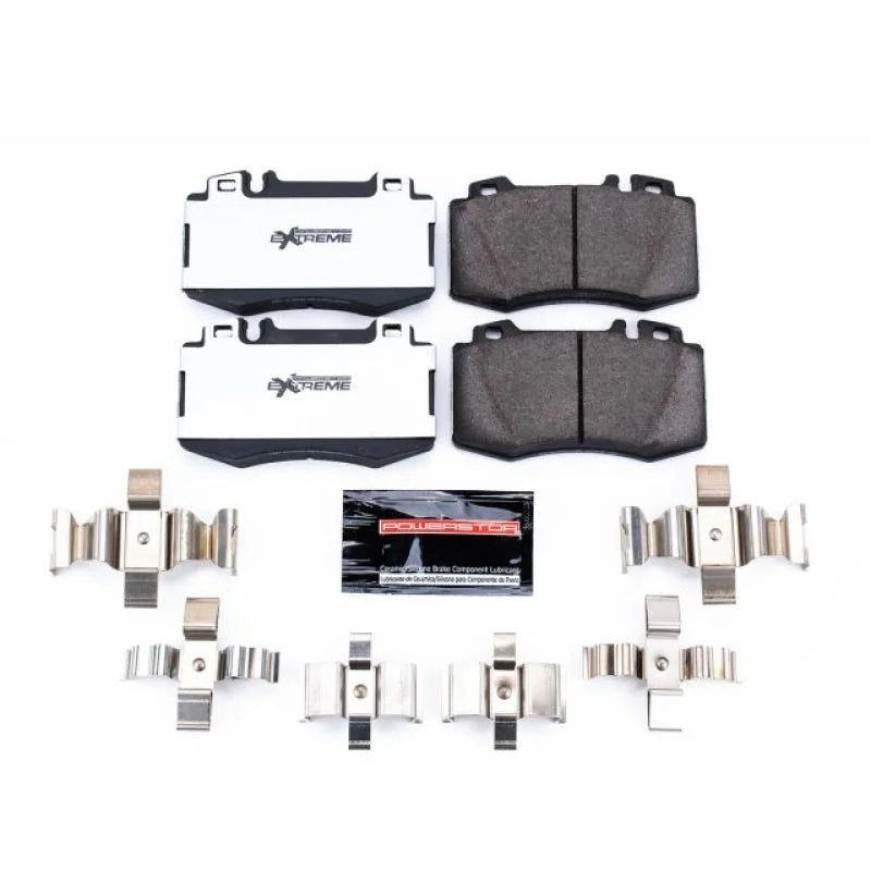 PowerStop Z26 Extreme Street Brake Pads w/Hardware fits 2002-2004 Mercedes-Benz C32 Amg / 2005 2006 Mercedes-Benz C55 Amg ...