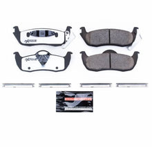 Load image into Gallery viewer, PowerStop Z26 Extreme Street Brake Pads w/Hardware fits 2005-2010 Jeep Commander / Grand Cherokee - Main Product View