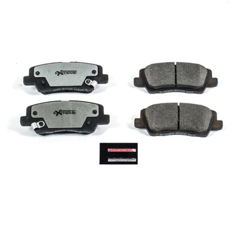 PowerStop Z26 Extreme Street Brake Pads w/Hardware Rear fits 2013-2019 Cadillac ATS / CTS - Main Product View