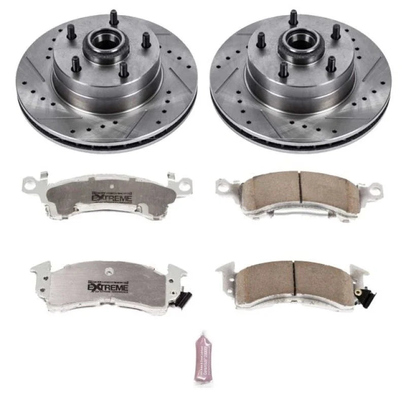 PowerStop Z26 Street Brake Kit Front fits 1973-1974 Buick Apollo / 1970-1972 Buick GS / 1970-1972 Buick GS 455 / 1970 Buic...