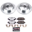 Load image into Gallery viewer, PowerStop Z26 Street Brake Kit fits 2010-2012 Infiniti FX35 / 2013 Infiniti FX37 / 2014-2024 Infiniti Q50 / 2017-2022 Infi...