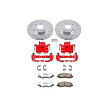Load image into Gallery viewer, PowerStop Z26 Street Brake Kit w/Calipers Front fits 2001 2002 Chrysler Sebring LX / 2001-2005 Dodge Stratus / 2001-2003 D...
