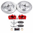 Load image into Gallery viewer, PowerStop Z26 Street Rear Brake Kit w/Calipers fits 2002-2005 Ford Thunderbird / 2000-2002 Jaguar S-Type