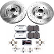 Load image into Gallery viewer, PowerStop Z26 Street Warrior Brake Kit Front fits 2005-2006 Mercedes-Benz C55 Amg / 2003-2006 Mercedes-Benz CLK500 / 2003-...