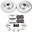 Load image into Gallery viewer, PowerStop Z26 Street Warrior Brake Kit Front fits 2006 Mercedes-Benz E350 / 2003-2006 Mercedes-Benz E500 - Main Product View