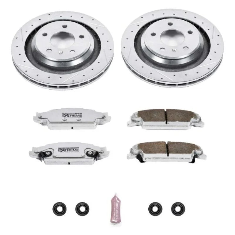 PowerStop Z26 Street Warrior Brake Kit Rear fits 2005-2008 Pontiac ...