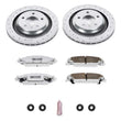 Load image into Gallery viewer, PowerStop Z26 Street Warrior Brake Kit Rear fits 2005-2008 Pontiac Grand Prix GXP - Main Product View