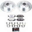 Load image into Gallery viewer, PowerStop Z26 Street Warrior Brake Kit Rear fits 2007-2010 Nissan Altima - Main Product View