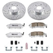 Load image into Gallery viewer, PowerStop Z26 Street Warrior Brake Kit fits 2002-2004 Infiniti I35 / 2002-2006 Nissan Altima / 2002-2006 Nissan Altima S /...