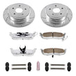 Load image into Gallery viewer, PowerStop Z26 Street Warrior Brake Kit fits 2005-2010 Jeep Commander / Grand Cherokee - Main Product View