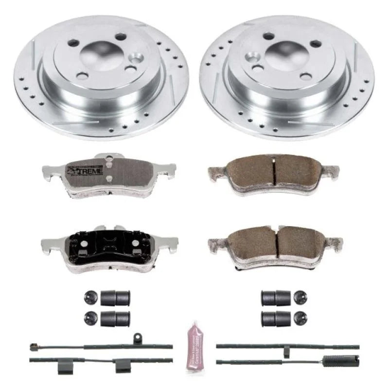 PowerStop Z26 Street Warrior Brake Kit fits 2007-2008 Mini Cooper - Main Product View