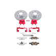Load image into Gallery viewer, PowerStop Z26 Street Warrior Brake Kit w/Calipers Front fits 2001-2002 BMW Z3 COUPE