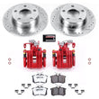Load image into Gallery viewer, PowerStop Z26 Street Warrior Brake Kit w/Calipers Rear fits 1999-2004 Audi A6 Quattro Avant