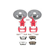 Load image into Gallery viewer, PowerStop Z26 Street Warrior Brake Kit w/Calipers Rear fits 2000-2009 Honda S2000 / 2008-2009 Honda S2000 CR