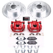 Load image into Gallery viewer, PowerStop Z26 Street Warrior Brake Kit w/Calipers Rear fits 2007-2018 Nissan Juke / Sentra