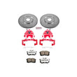 Load image into Gallery viewer, PowerStop Z26 Street Warrior Brake Kit w/Calipers fits 2002-2004 Volkswagen Golf / Jetta