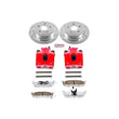 Load image into Gallery viewer, PowerStop Z26 Street Warrior Brake Kit w/Calipers fits 2005-2010 Jeep Commander / Grand Cherokee