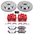 Load image into Gallery viewer, PowerStop Z26 Street Warrior Brake Kit w/Calipers fits 2011-2019 Ford Fiesta