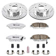Load image into Gallery viewer, PowerStop Z26 Street Warrior Front Brake Kit fits 2002-2006 Acura RSX / 2004-2005 Honda Civic Si - Main Product View