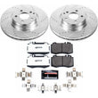 Load image into Gallery viewer, PowerStop Z26 Street Warrior Front Brake Kit fits 2003 Mercedes-Benz SL500 - Main Product View