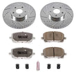 Load image into Gallery viewer, PowerStop Z26 Street Warrior Front Brake Kit fits 2003-2008 Pontiac Vibe / 2003-2006 Pontiac Vibe GT / 2003-2008 Toyota Co...