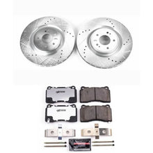 Load image into Gallery viewer, PowerStop Z26 Street Warrior Front Brake Kit fits 2008 2010-2015 Mitsubishi Lancer - Main Product View
