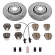 Load image into Gallery viewer, PowerStop Z26 Street Warrior Front Brake Kit fits Audi A6 / 2000-2001 Audi A6 Quattro / 2001-2005 Audi Allroad Quattro / 2...