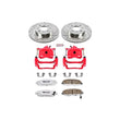 Load image into Gallery viewer, PowerStop Z26 Street Warrior Front Brake Kit w/Calipers fits 1996-2005 2010-2014 Honda Civic / Insight