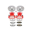 Load image into Gallery viewer, PowerStop Z26 Street Warrior Front Brake Kit w/Calipers fits 2002-2006 Acura RSX Type-s / 2008 Honda Civic Mugen Si / 2006...
