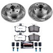 Load image into Gallery viewer, PowerStop Z26 Street Warrior Rear Brake Kit fits 1996-1997 Audi A4 - Main Product View
