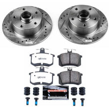 Load image into Gallery viewer, PowerStop Z26 Street Warrior Rear Brake Kit fits 1996-1997 Audi A4 - Main Product View
