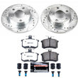 Load image into Gallery viewer, PowerStop Z26 Street Warrior Rear Brake Kit fits 1996-2001 Audi A4 Quattro / 1998-2001 Audi A4 Quattro Avant / Audi A4 - M...