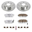 Load image into Gallery viewer, PowerStop Z26 Street Warrior Rear Brake Kit fits 1996-2001 Infiniti I30 / 1995-2001 Nissan Maxima Gle / 2001 Nissan Maxima...
