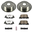 Load image into Gallery viewer, PowerStop Z26 Street Warrior Rear Brake Kit fits 2000-2001 Lexus ES300 / 2000-2001 Toyota Camry LE - Main Product View